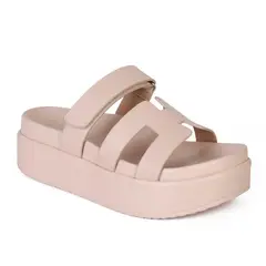 STHEF - SANDALIA MUJER CASUAL BEIGE 8005