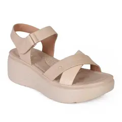 STHEF - SANDALIA MUJER CASUAL BEIGE 8002