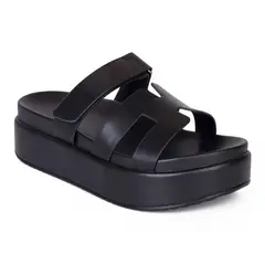 STHEF - SANDALIA MUJER CASUAL NEGRO 8005