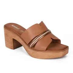STHEF - SANDALIA MUJER CASUAL MARRON 8012