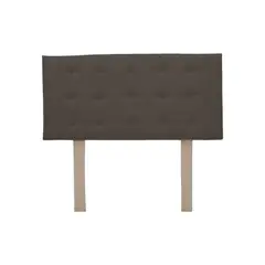 MUEBLES MACRUMO - Cabecera Lima de 2 Plz - Color Plomo