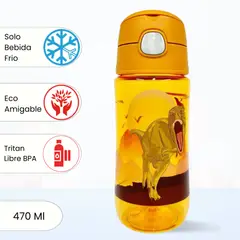 THERMOS - Tomatodo para niños Con Diseño DINOSAURIO 470 Ml