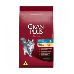 GRAN PLUS - Gatos Castrados Adultos Pollo y Arroz 3 Kg