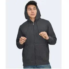 OTTOWARE - Polera Gris con Cierre para Hombre