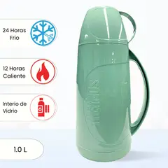 THERMOS - Termo de Bebida para Hogar EVOLUTION 1.0 Lt Verde