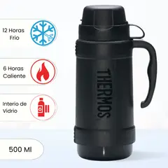 THERMOS - Termo de Bebida ECLIPSE 500 Ml Negro