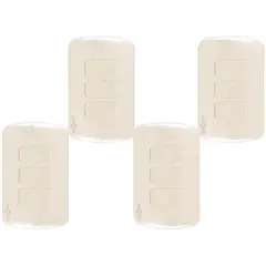 HOME LIGHT - Pack 4 unidades interruptor triple clásico