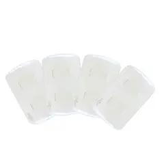 HOME LIGHT - Pack 4 unidades Interruptor doble clásico