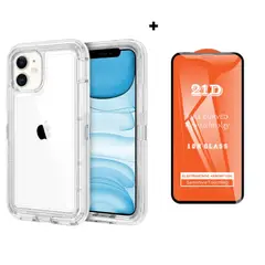 SPACE - CASE 360 PARA IPHONE 12 3 EN 1 ANTY SHOCK +MICA
