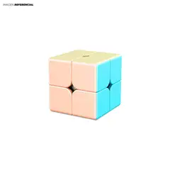 GENERICO - Cubo Mágico Rubik 2x2 Color Pastel Moyu para Niños