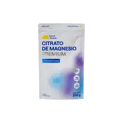 GENERICO - Citrato de Magnesio Puro Premium Hidratado x 200 g - Smart Blends