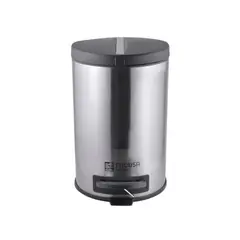 FACUSA - Papelera de Acero Inoxidable Clean sin Asa - 12LT