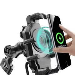 GENERICO - PORTA CELULAR CON CARGA INALAMBRICA Y CARGA RAPIDA TQ-083 BT