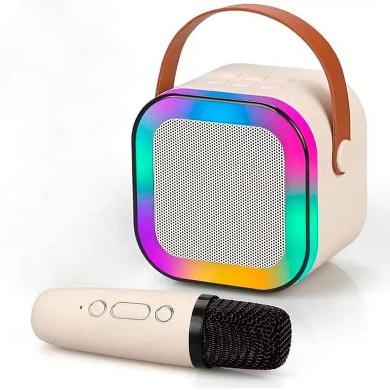 Mini Parlante Multifuncional Karaoke RGB