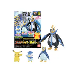 POKEMON - Bandai Spirits Model Kit Empoleon Evolucion Set