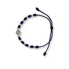 SANTORAL - Pulsera Denario San Benito Nudos - Bijoutería