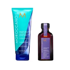 MOROCCANOIL - COLOR CARE – Dúo Blonde Shampoo 200ml+ Treat Violeta 25 ml