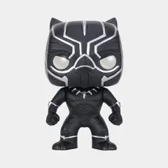 FUNKO - POP MARVEL CIVIL WAR CAPTAIN AMERICA - BLACK PANTHER