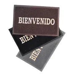 GENERICO - Felpudo Rectangular Bienvenido 60x40cm