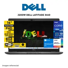 DELL - Laptop LATITUDE 3440 Intel Core I5-13TH 8GB 512GB Windows 11Pro
