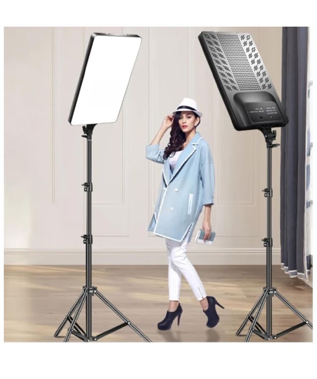 Panel Luz Led de Iluminiacion para Videos y fotografia con Tripode