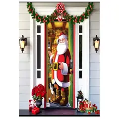 GENERICO - Funda Para Puerta tendencia navidad