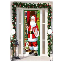 GENERICO - Funda Para Puerta tendencia navidad