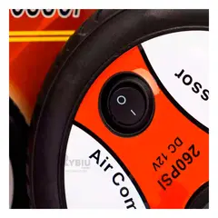 RYBIU IMPORT - Compresor Portatil para Uso Negro DC12V Y+Papel de Regalo