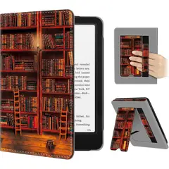 FINTIE - Funda Soporte Kindle Paperwhite 12 y Colorsoft gen de 7 pulg - Libreria