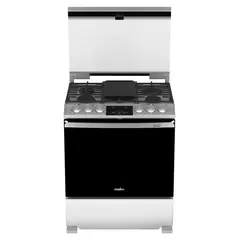 MABE - Cocina de Piso a Gas 76 cm Inox - EMH7614DATMSS0