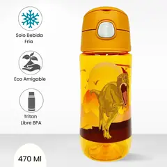 THERMOS - Tomatodo para Niños Con Diseño Dinosaurio 470ml