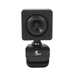 XTECH - CAMARA WEB XTW480 640X480P HD CON MIC USB NEGRO PN XTW-480
