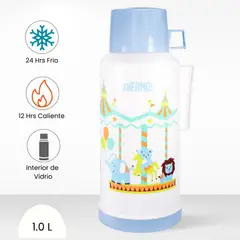 THERMOS - Termo de Bebida para Hogar Vogue Niños 1.0l Celeste