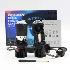 GENERICO - Mini Proyector BI-LED AM15-H4 10.000LM