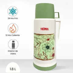 THERMOS - Termo de Bebida para Hogar Fantasía Orquídea 1.8l