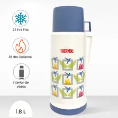 THERMOS - Termo de Bebida para Hogar Fantasía Colibrí 1.8l