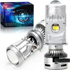 GENERICO - Mini Proyector BI-LED AM14-H4 18.000LM