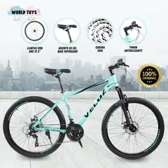 GENERICO - Bicicleta Deportiva Aro 27.5 «PATHWAY» Light Blue