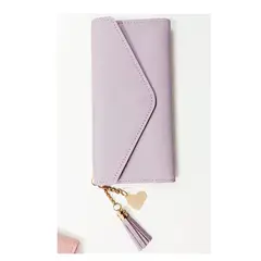 GENERICO - Billetera Con Llavero Grande Para Mujer Cuero Sintetico