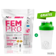 FITFEM - Proteína Fem Pro 3kg Vainilla Shaker