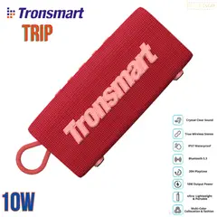 TRONSMART - Parlante Trip Portatil ORIGINAL Rojo