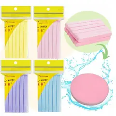 GENERICO - 36 UND ESPONJA COMPRIMIDA LIMPIEZA AMARILLO, DESMAQUILLANTE