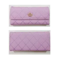 GENERICO - Billetera Queen Grande Para Mujer Cuero Sintetico