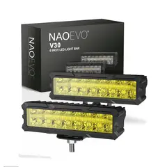 NAOEVO - Barra Led 6" V30Y Spot Flood 5.000LM
