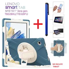 GENERICO - Funda Armor + Lapiz Optico para Lenovo M10 3era 10.1 4G Lte TB328XU