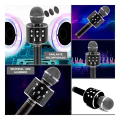 RYBIU IMPORT - Mic Facil de Activar en Negro Y+Regalo Ligas para Peinar