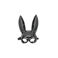 GENERICO - Máscara De Coneja Para Fiesta Cosplay Party Negro