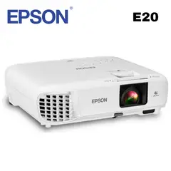 EPSON - Proyector PowerLite E20 3400 Lúmenes 1024x768 XGA