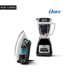 OSTER - Combo Licuadora BLSTKAGBPB y Plancha Clásica