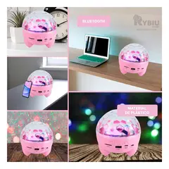 RYBIU IMPORT - Bocina muy Hermoso y Comodo en Rosado Y+Ligas de Regalo